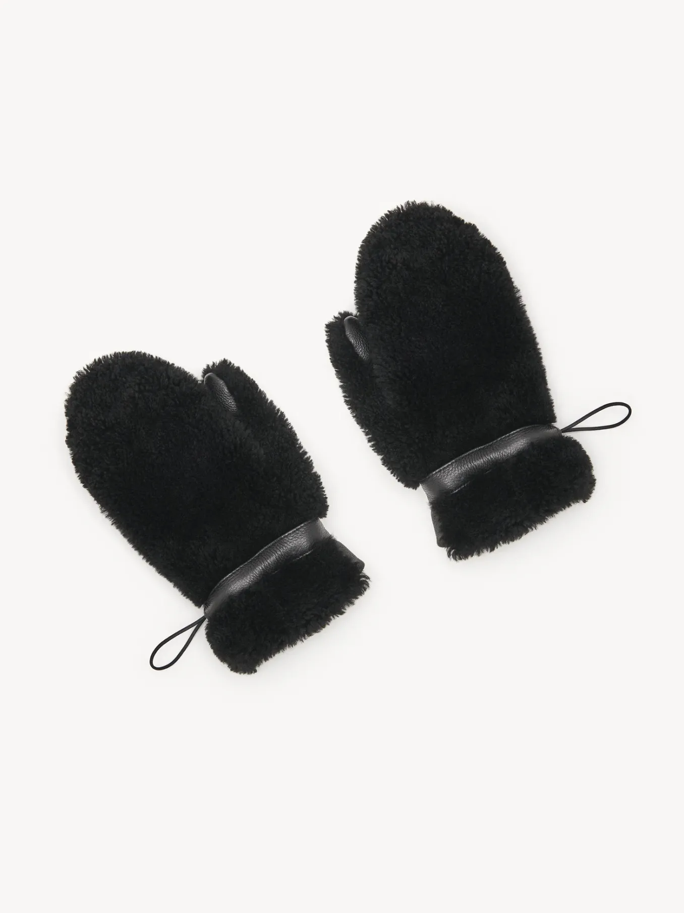 Women Chloé Shearling Mittens