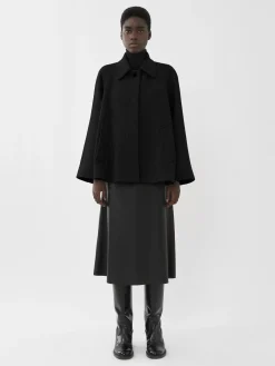 Women Chloé Short Cape Coat
