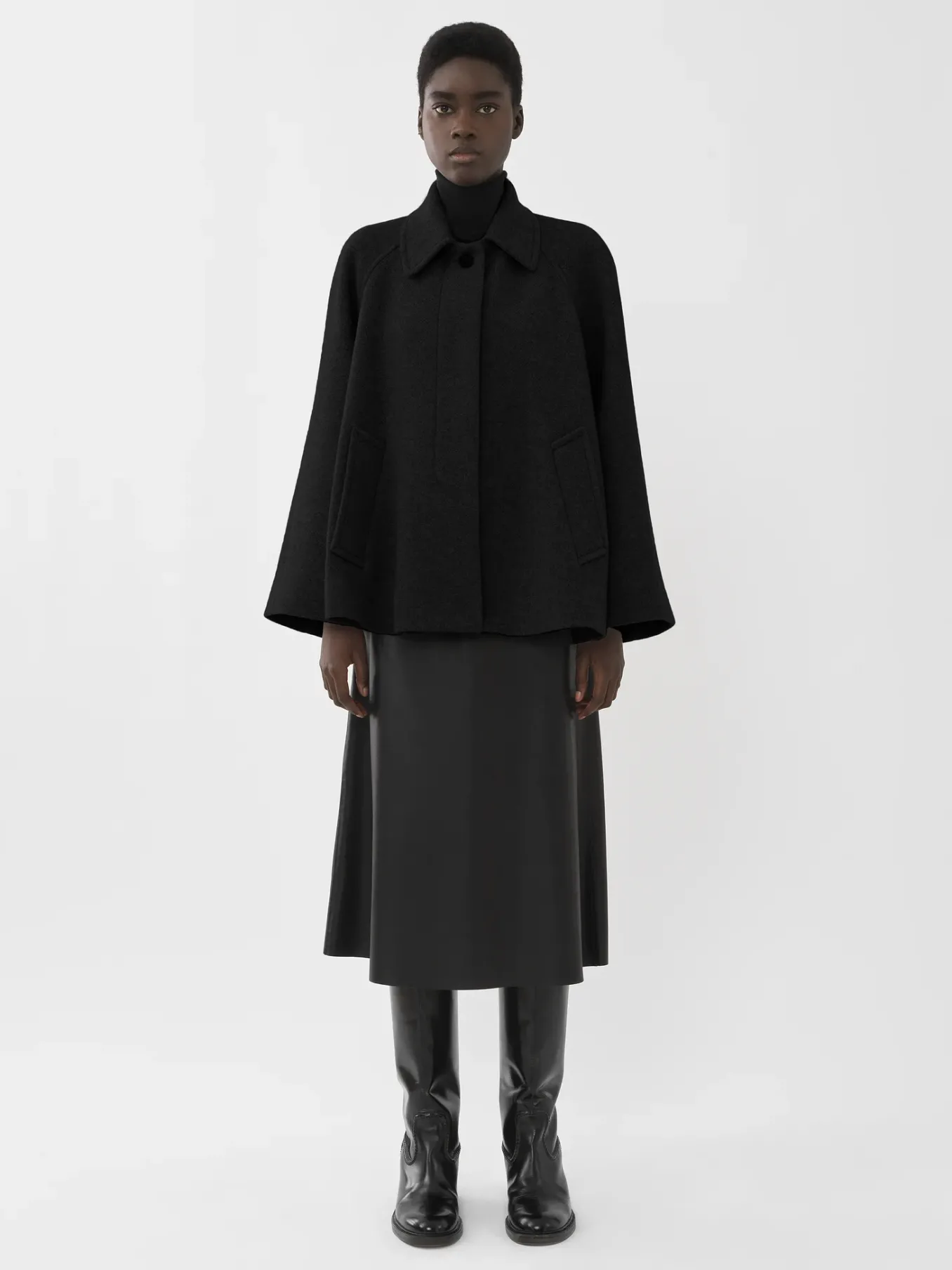 Women Chloé Short Cape Coat