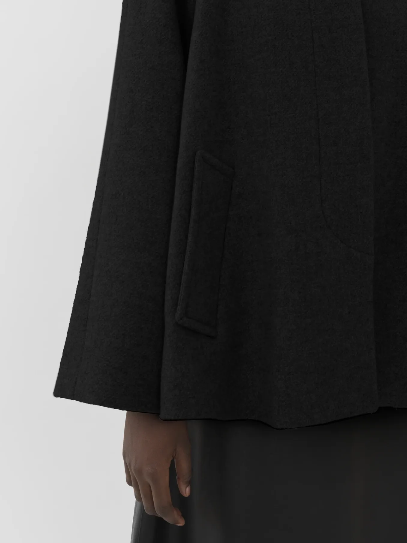Women Chloé Short Cape Coat