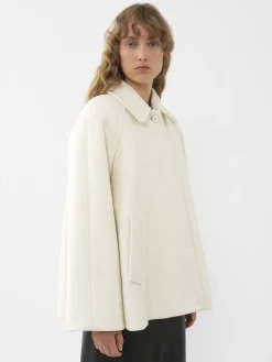 Women Chloé Short Cape Coat