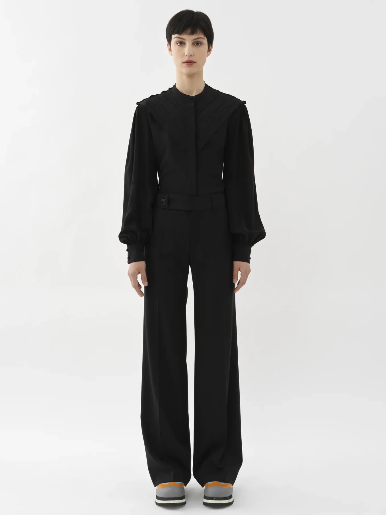 Women Chloé Signature Flared Trousers