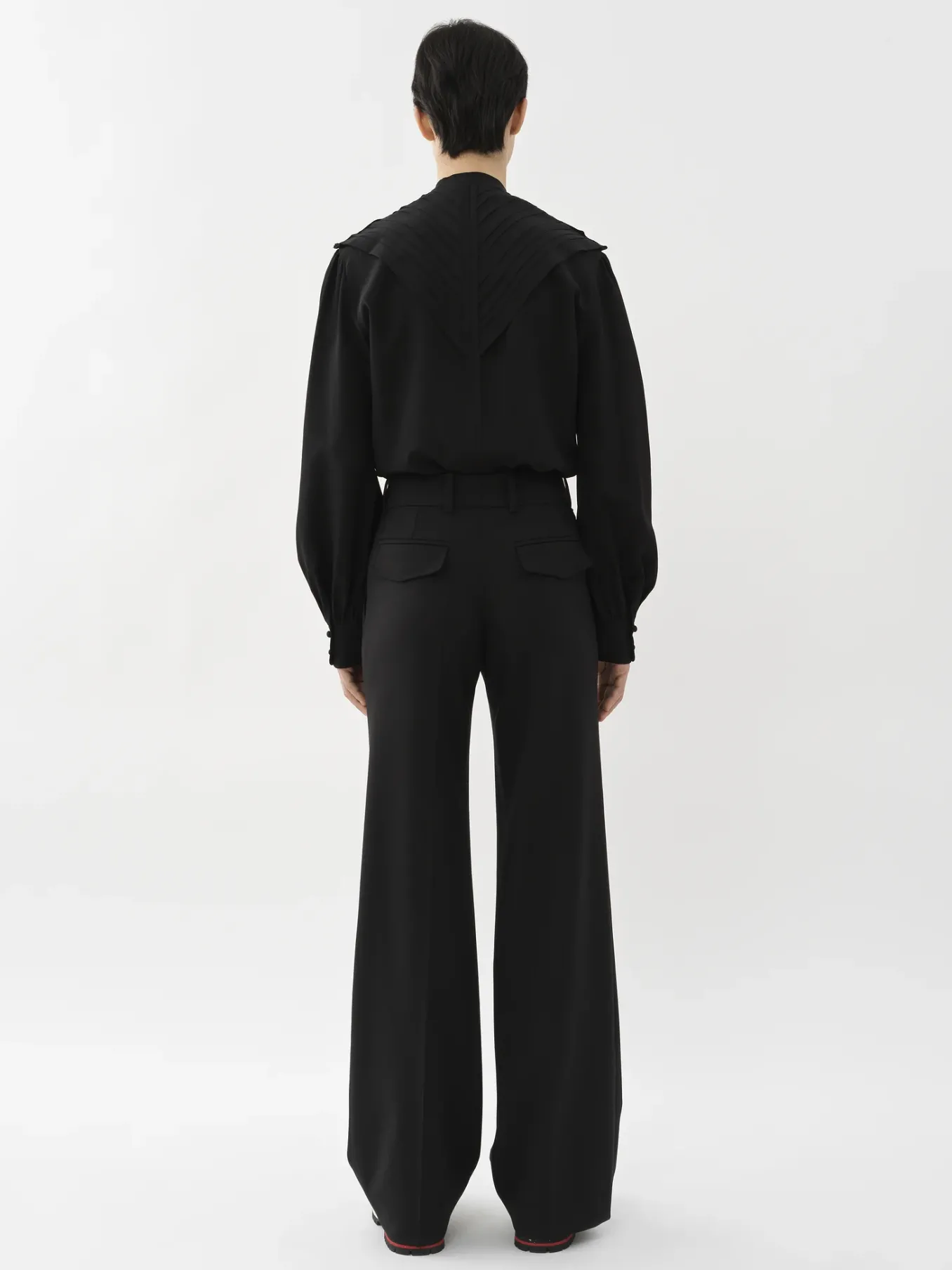 Women Chloé Signature Flared Trousers