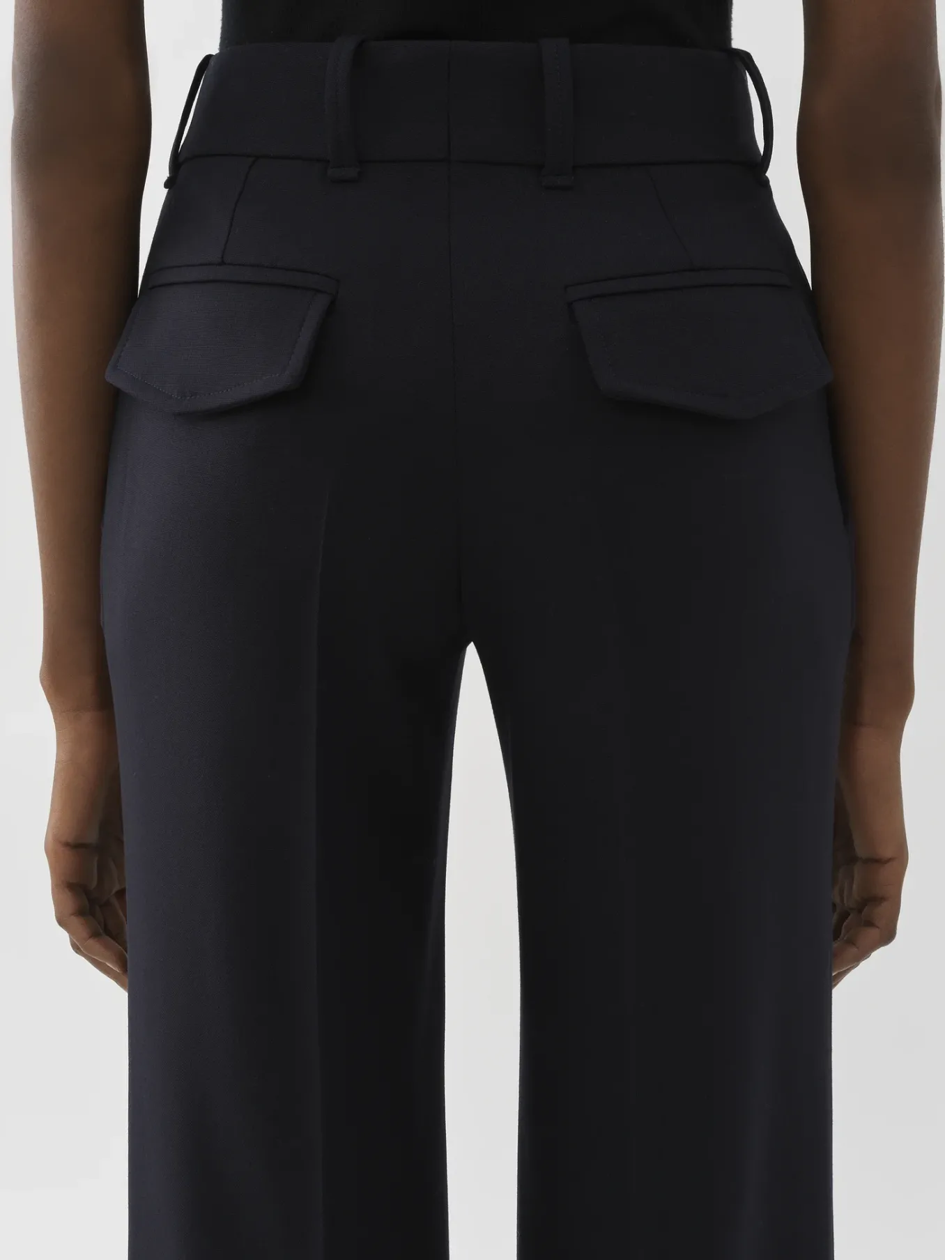 Women Chloé Signature Flared Trousers