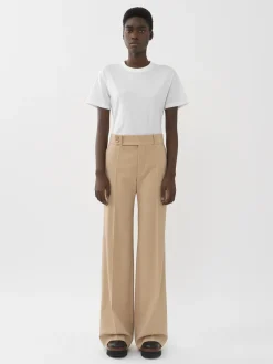 Women Chloé Signature Straight Trousers