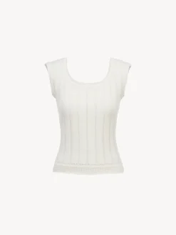 Women Chloé Sleeveless Knit Top