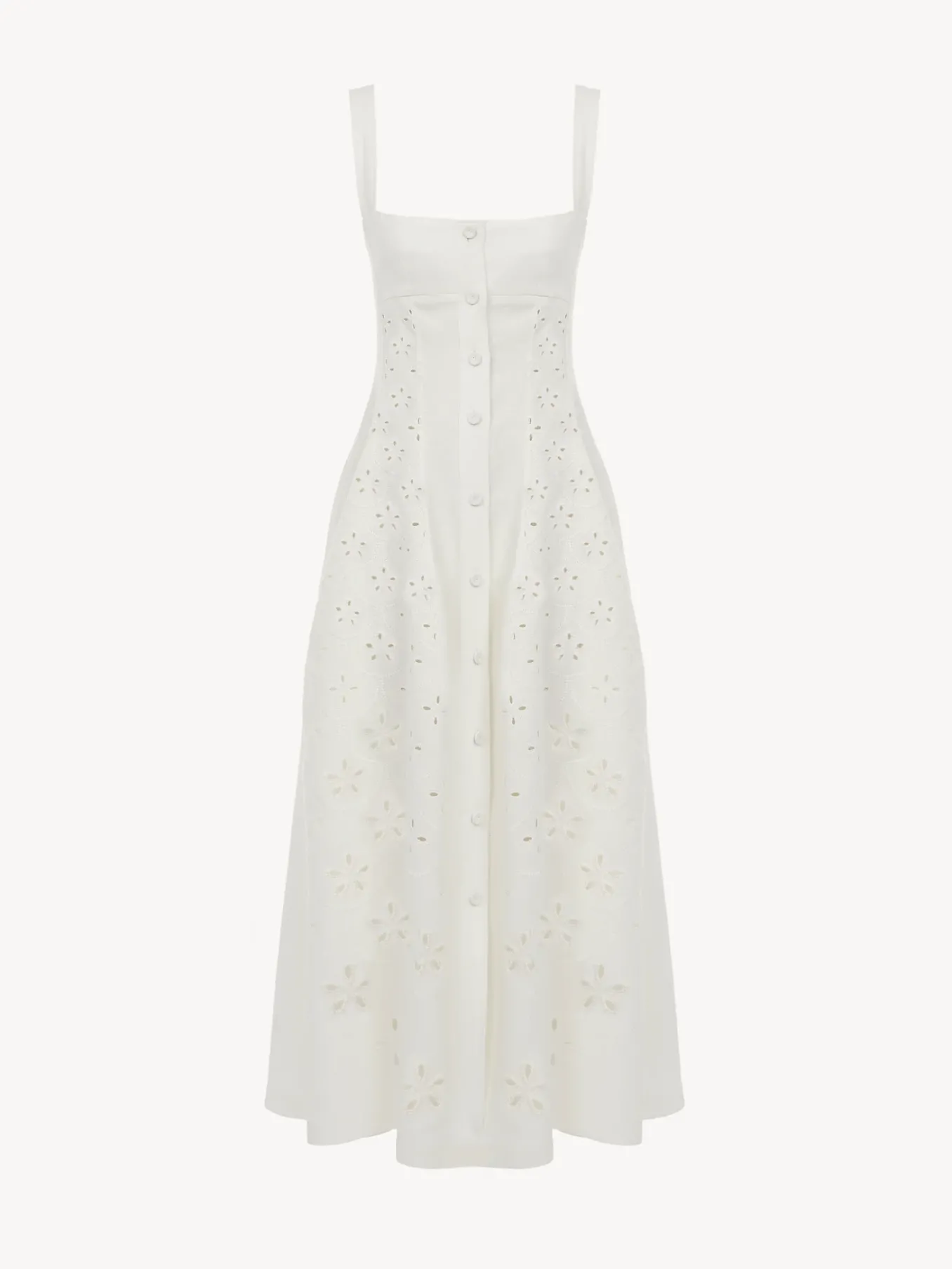 Women Chloé Sleeveless Midi Dress