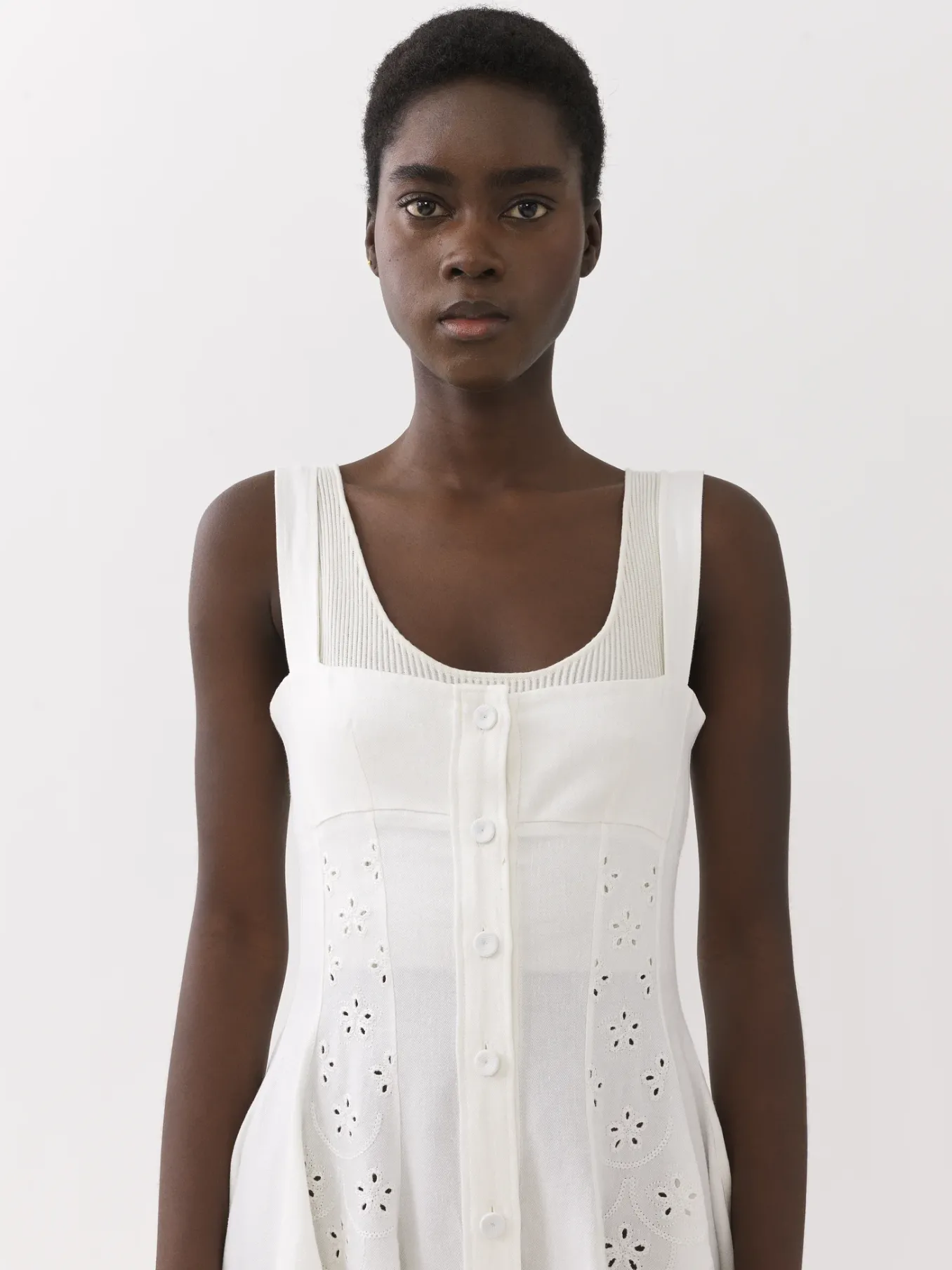 Women Chloé Sleeveless Midi Dress