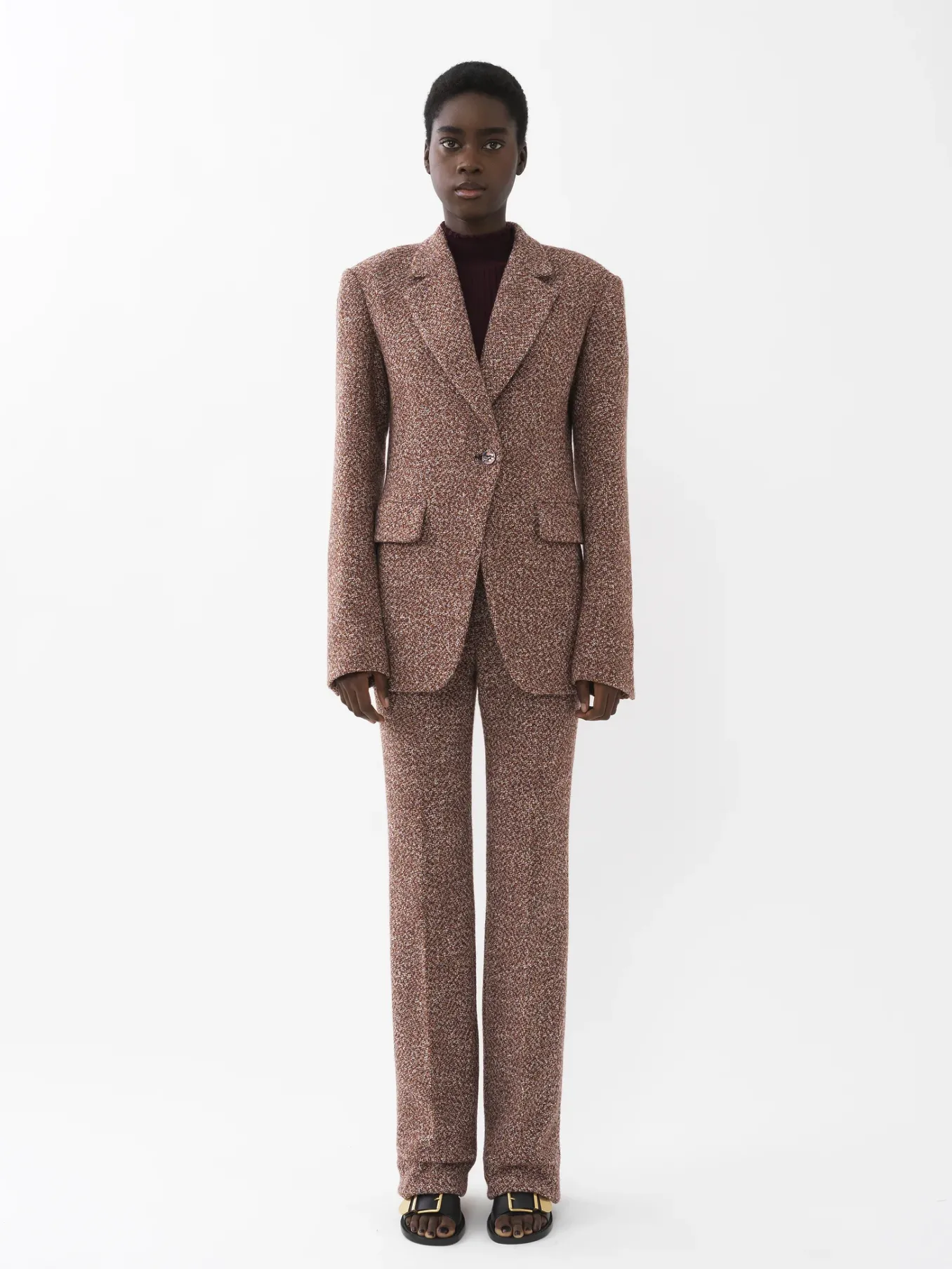 Women Chloé Slim Flared Trousers