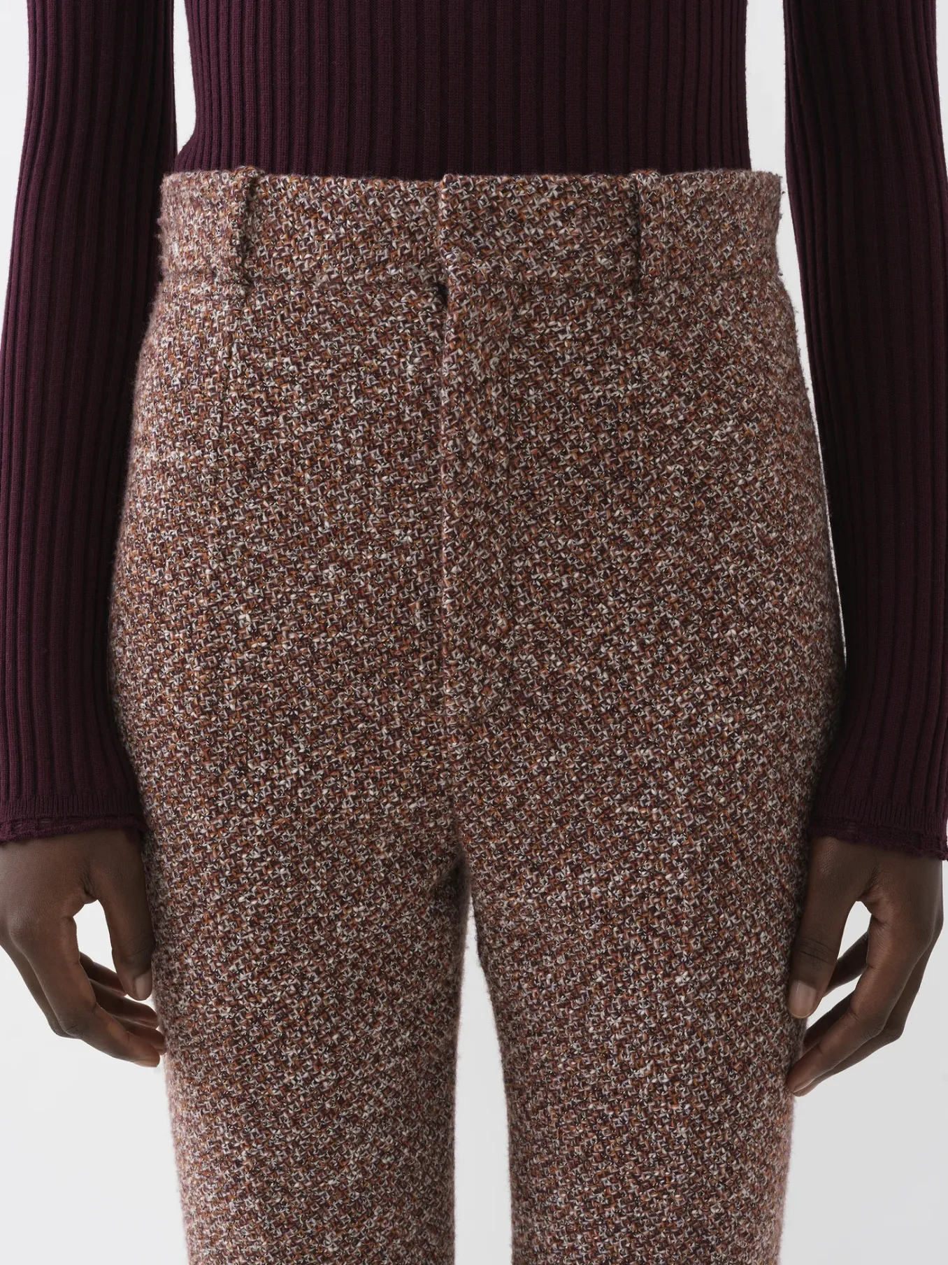 Women Chloé Slim Flared Trousers