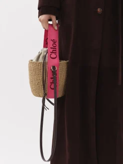 Women Chloé Small Woody Basket