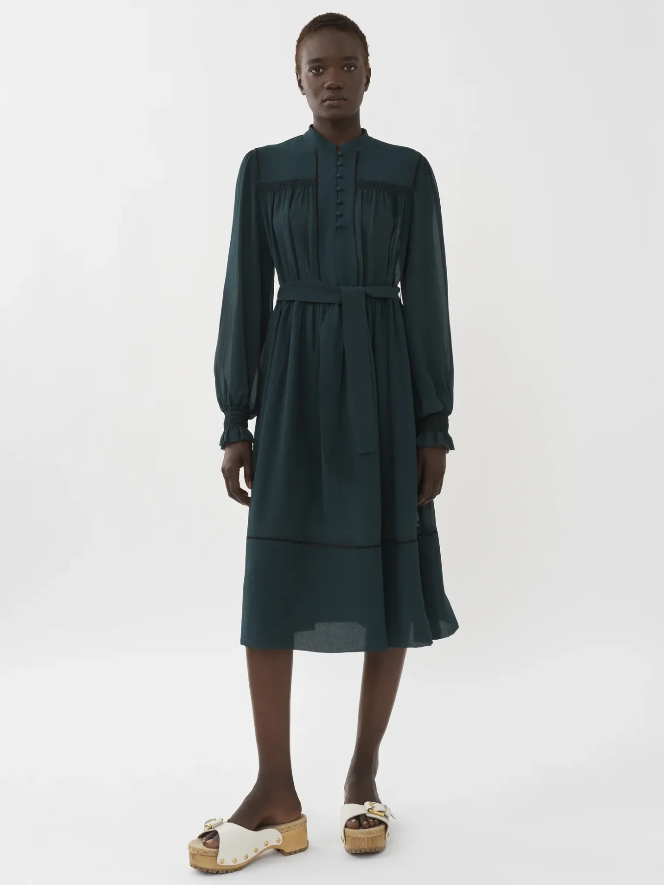 Women Chloé Smocked Dress