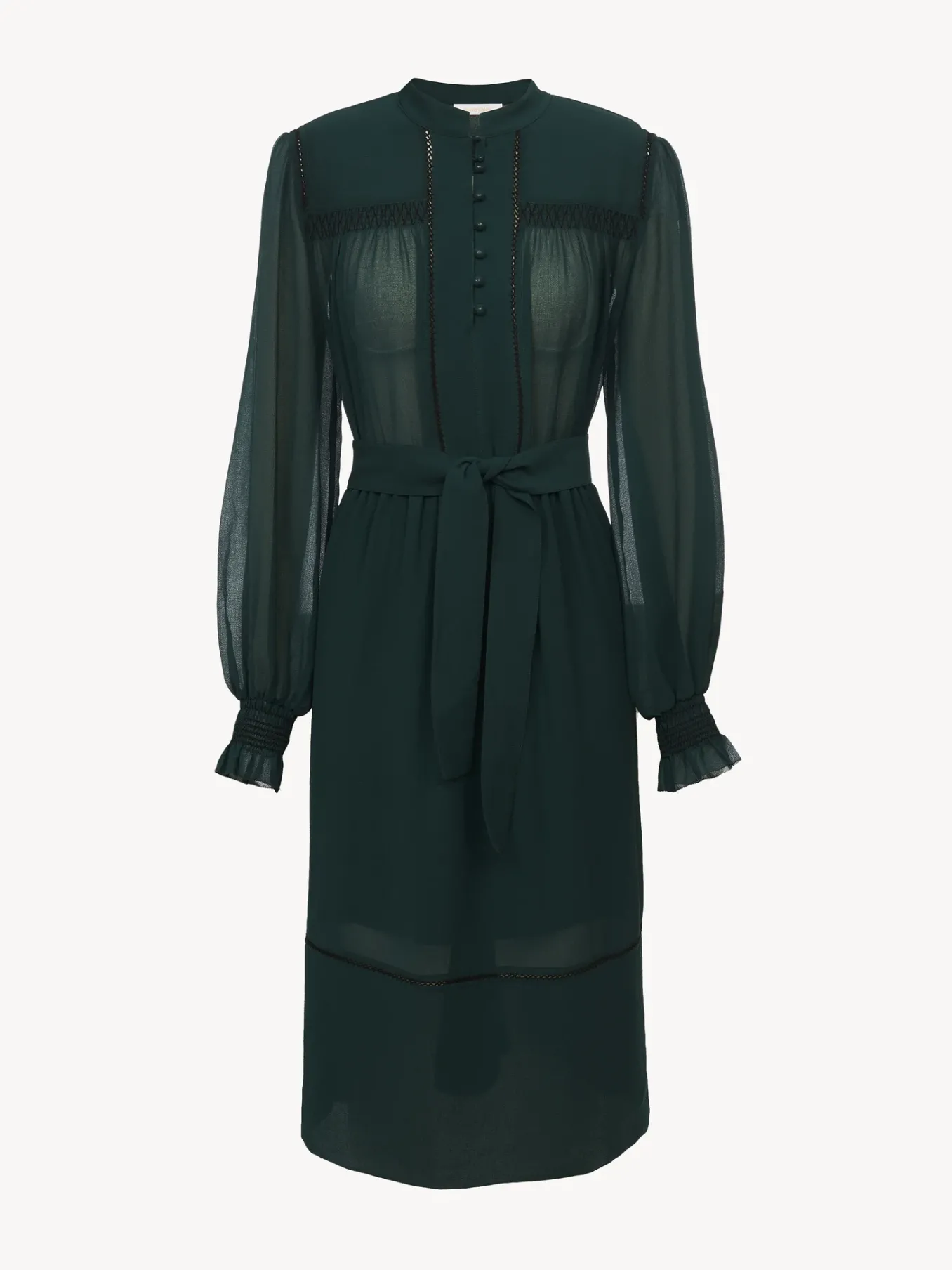 Women Chloé Smocked Dress