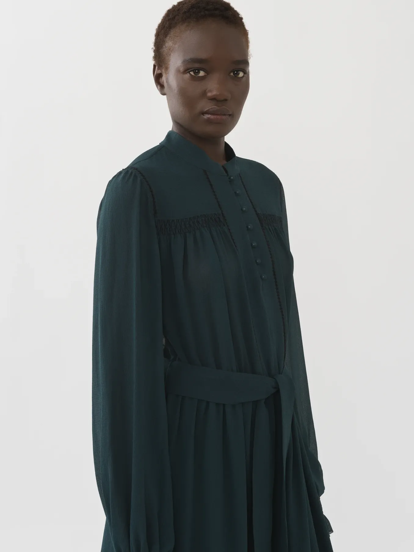Women Chloé Smocked Dress