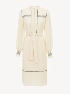 Women Chloé Smocked Dress