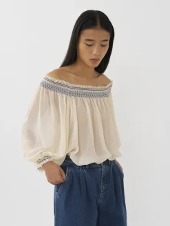 Women Chloé Smocked Top