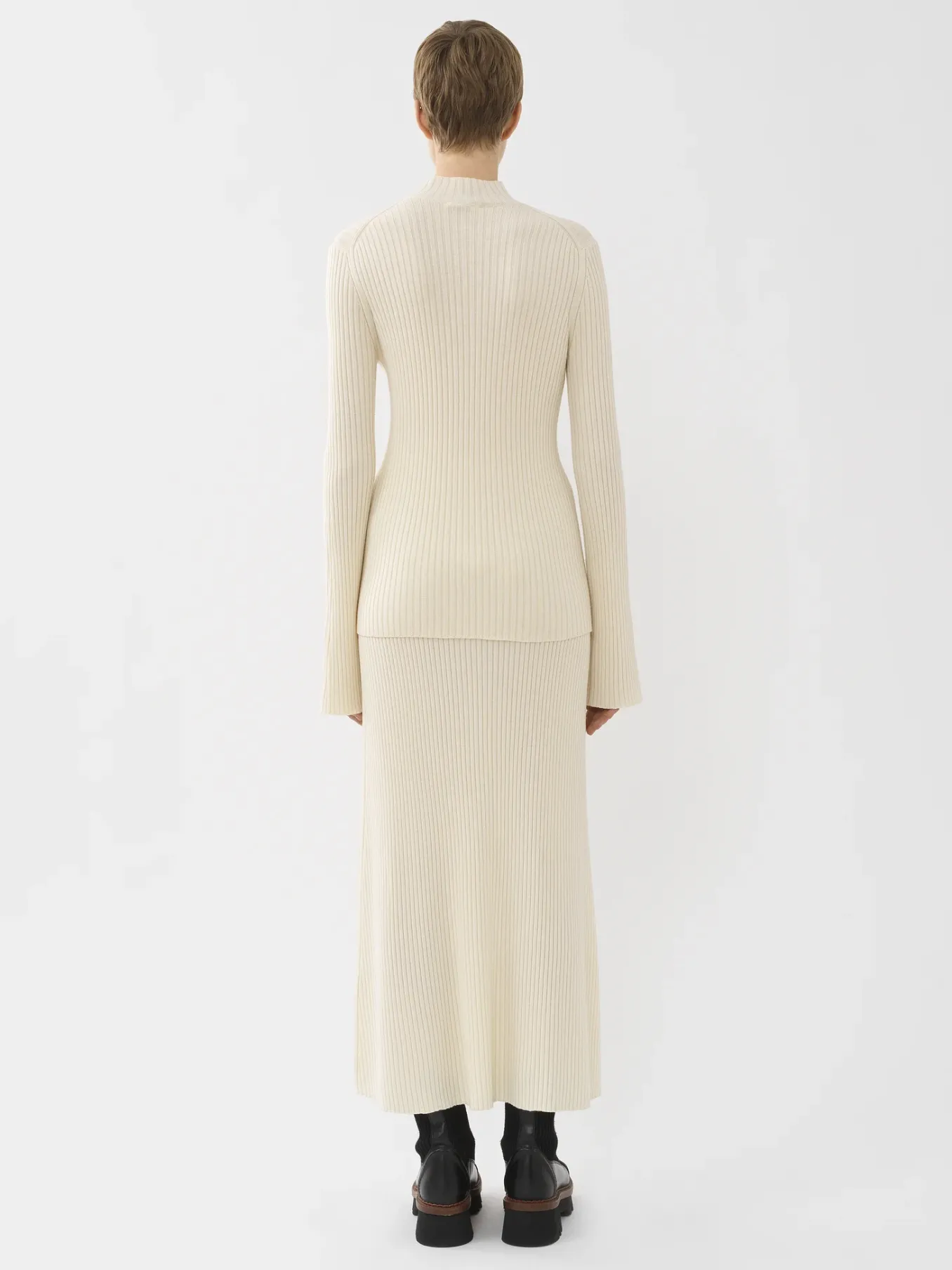 Women Chloé Straight Long Skirt