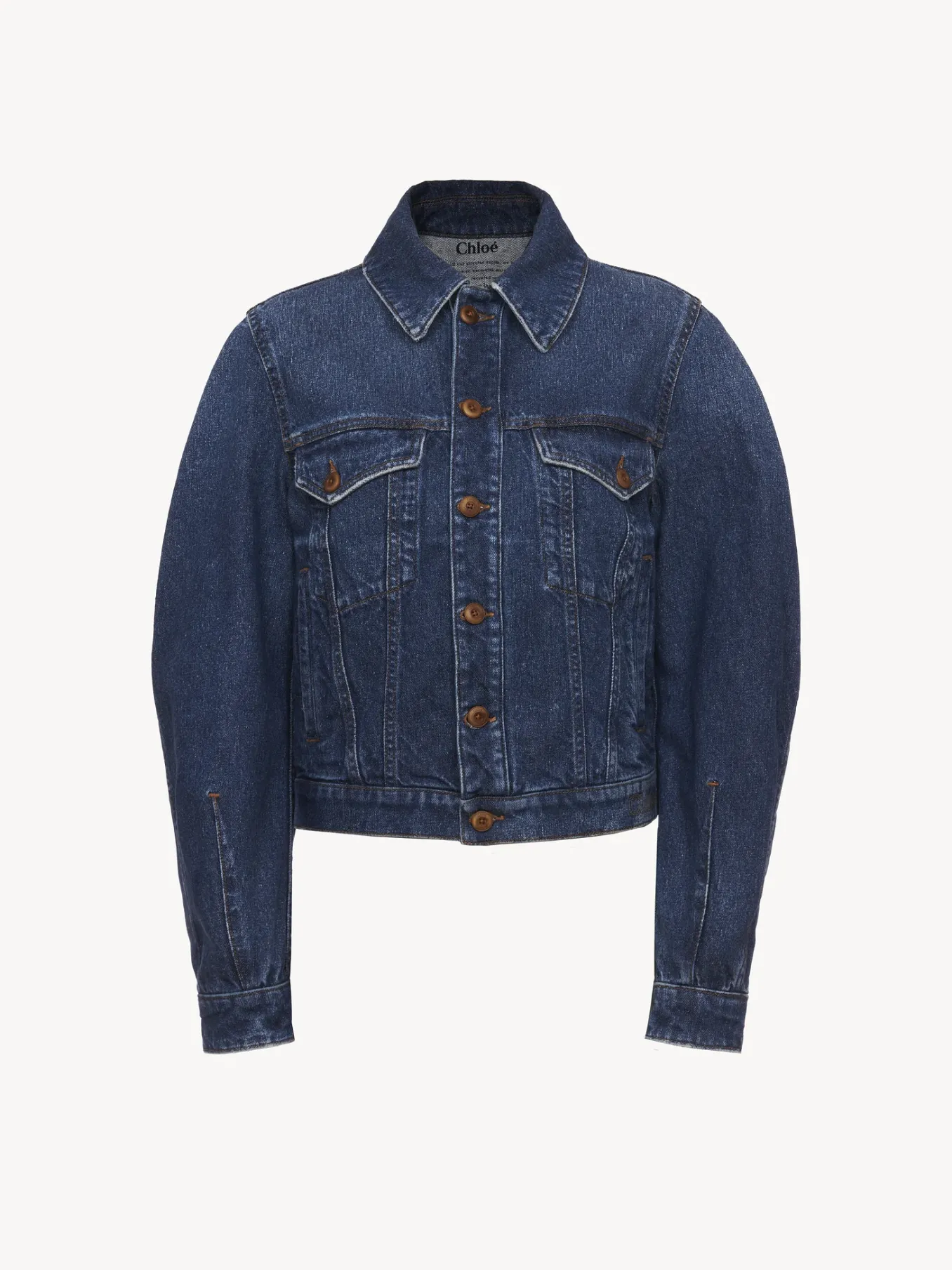 Women Chloé Taal Boxy Denim Jacket