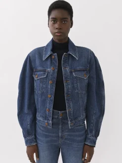 Women Chloé Taal Boxy Denim Jacket