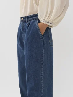 Women Chloé Tapered Denim Pants