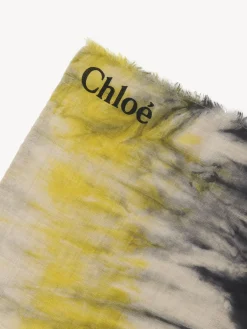 Women Chloé Tie-Dye Scarf