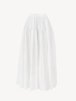 Women Chloé Tiered Long Skirt