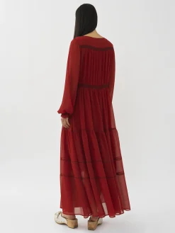 Women Chloé Tiered Maxi Dress