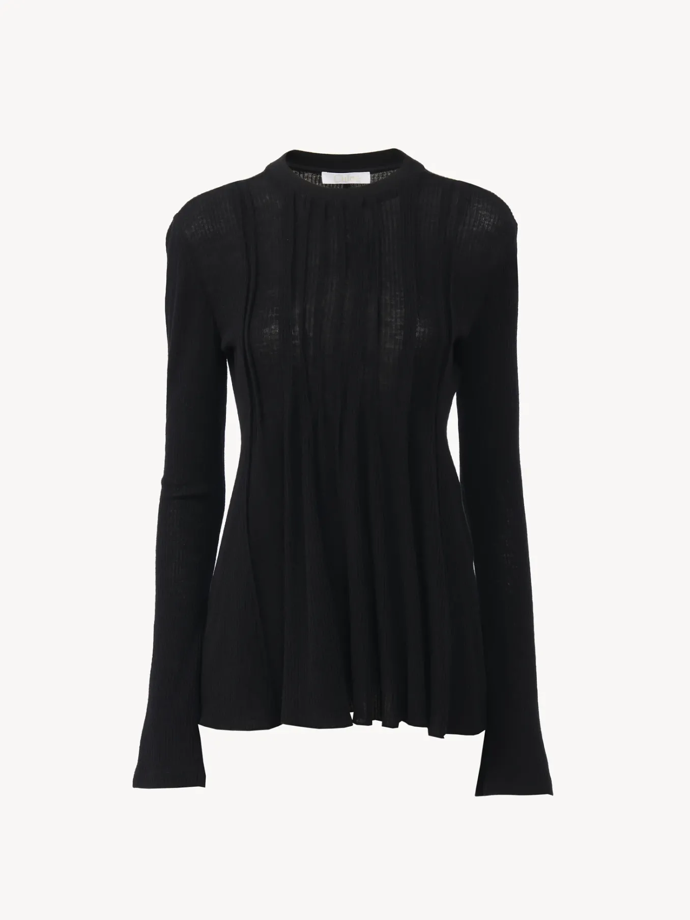 Women Chloé Trumpet-Sleeve Top
