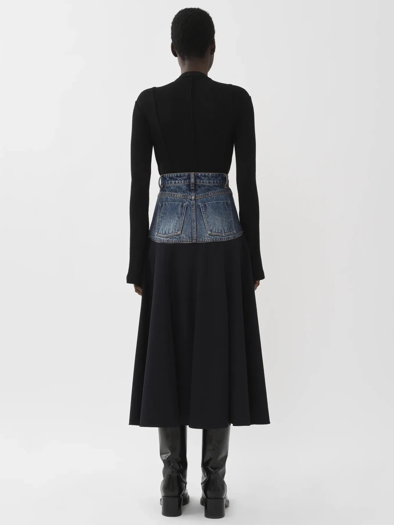 Women Chloé Trumpet-Sleeve Top