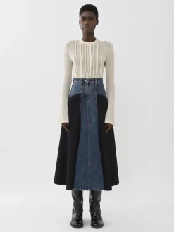 Women Chloé Trumpet-Sleeve Top