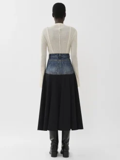 Women Chloé Trumpet-Sleeve Top