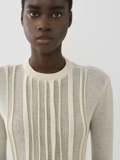 Women Chloé Trumpet-Sleeve Top