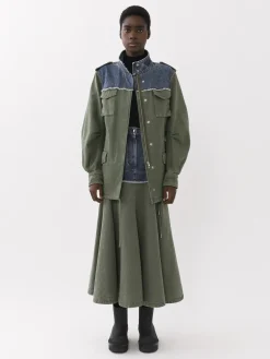 Women Chloé Utilitarian Safari Jacket