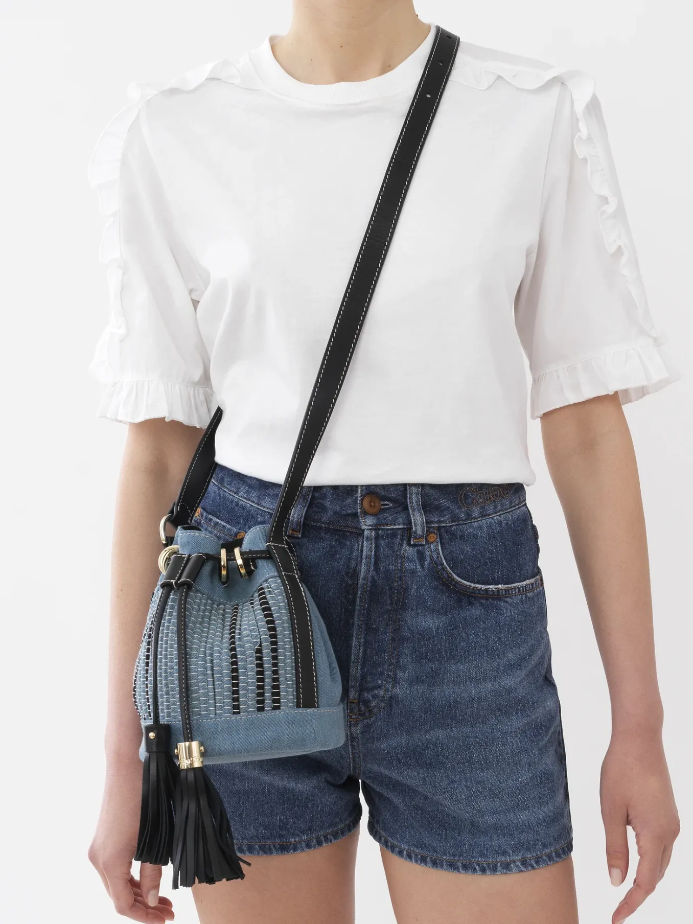 Women Chloé Vicki Small Bucket Bag