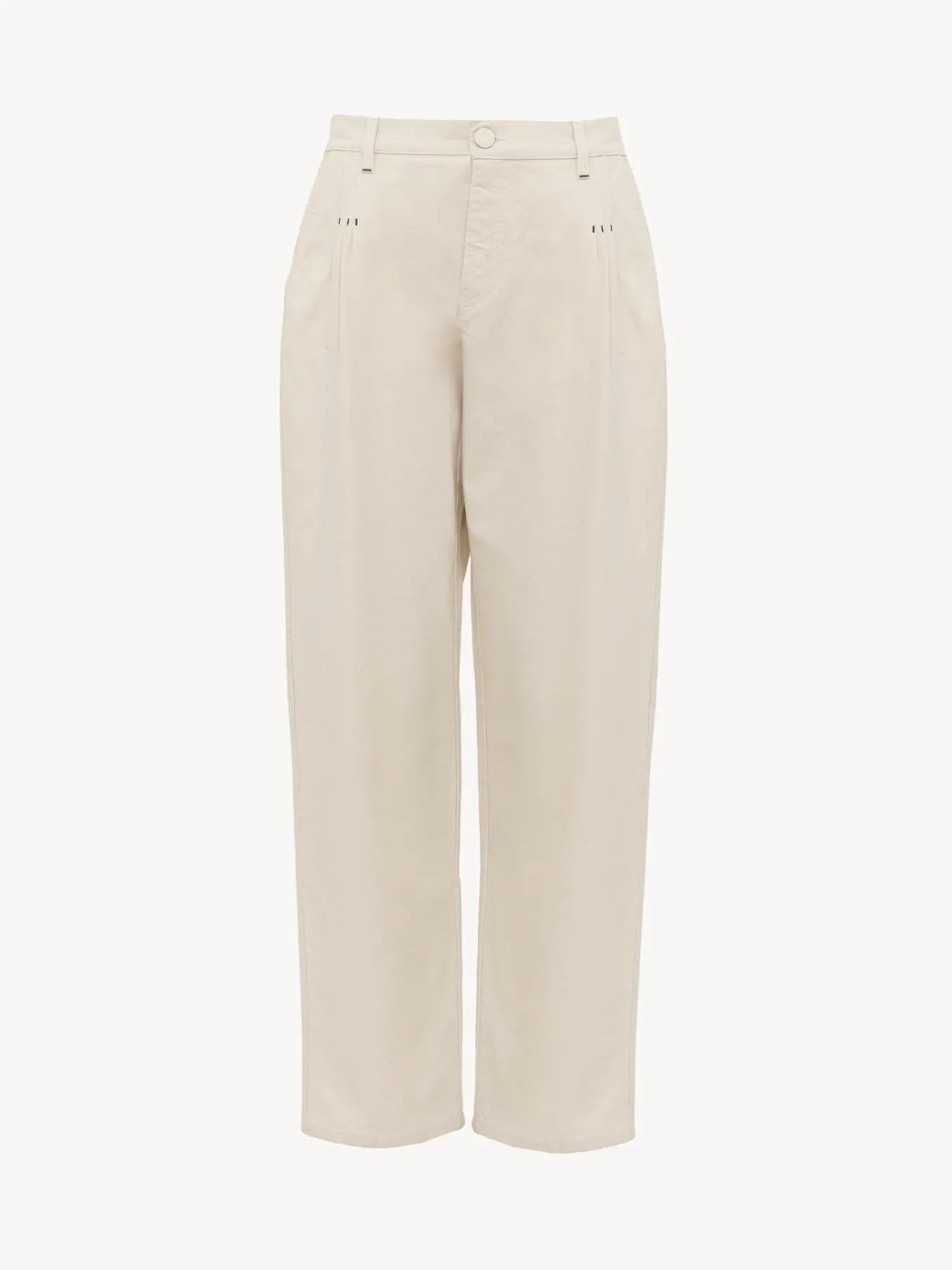 Women Chloé White Denim Pants