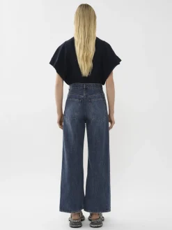 Women Chloé Wide Cropped Jeans