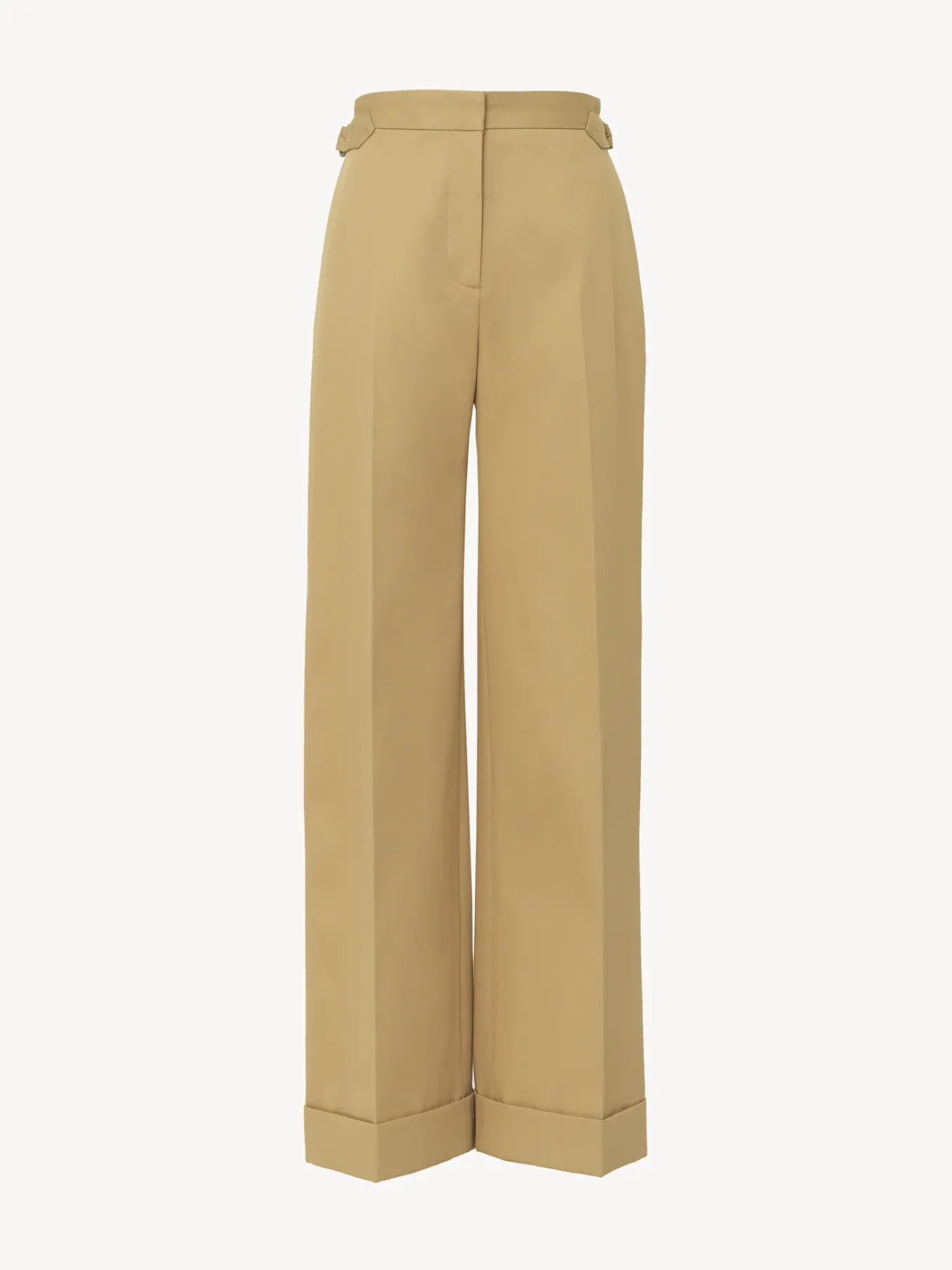 Women Chloé Wide Cuffed Trousers