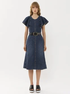 Women Chloé Wing-Sleeve Dress