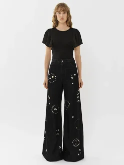 Women Chloé Wing-Sleeve Top