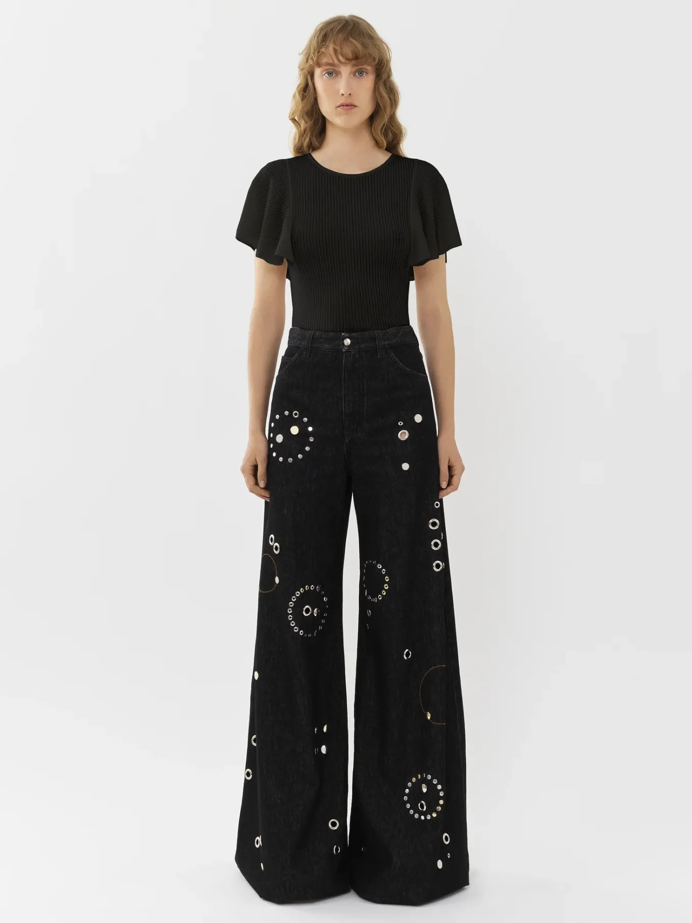 Women Chloé Wing-Sleeve Top