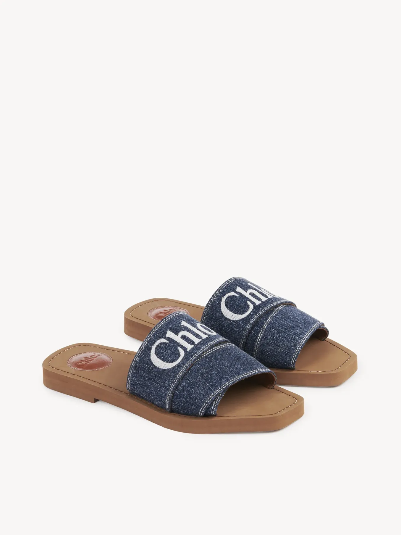 Women Chloé Woody Flat Mule