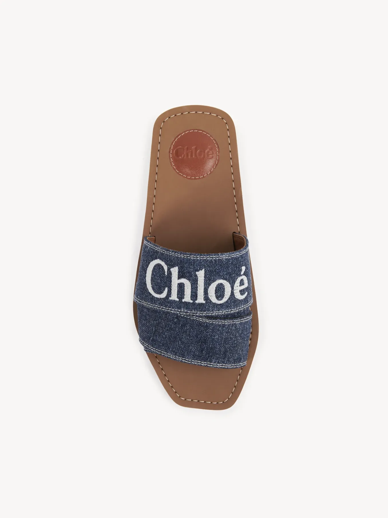 Women Chloé Woody Flat Mule
