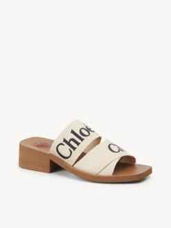 Women Chloé Woody Heeled Mule