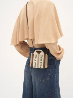 Women Chloé Woody Nano Tote
