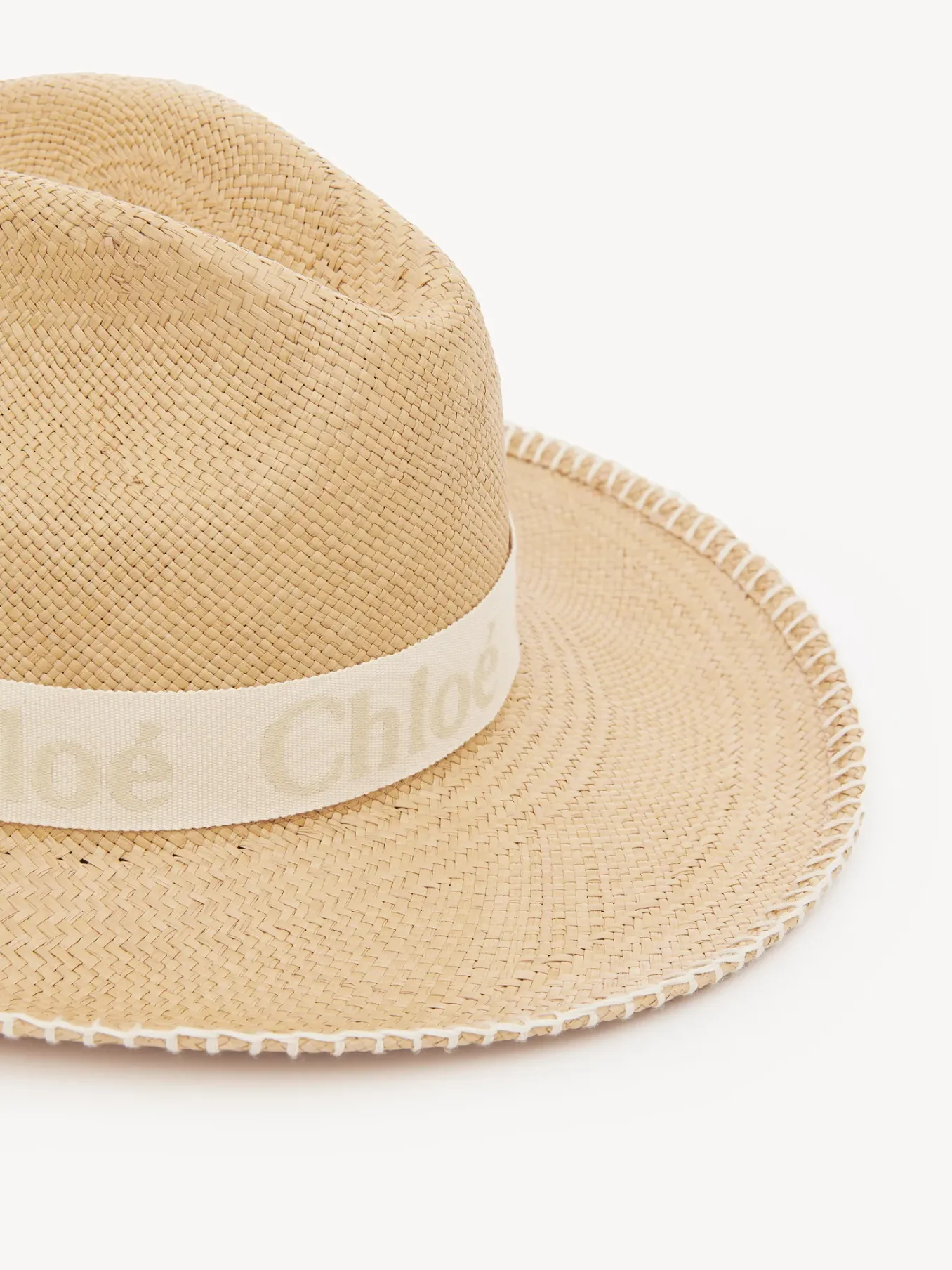 Women Chloé Woody Panama Hat