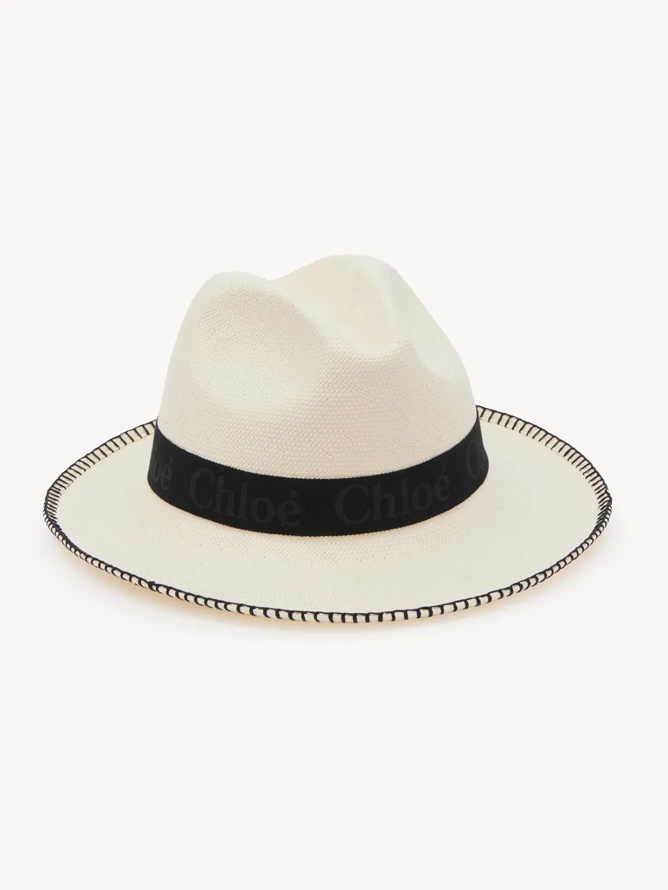 Women Chloé Woody Panama Hat