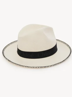 Women Chloé Woody Panama Hat