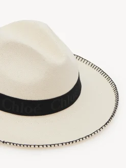 Women Chloé Woody Panama Hat