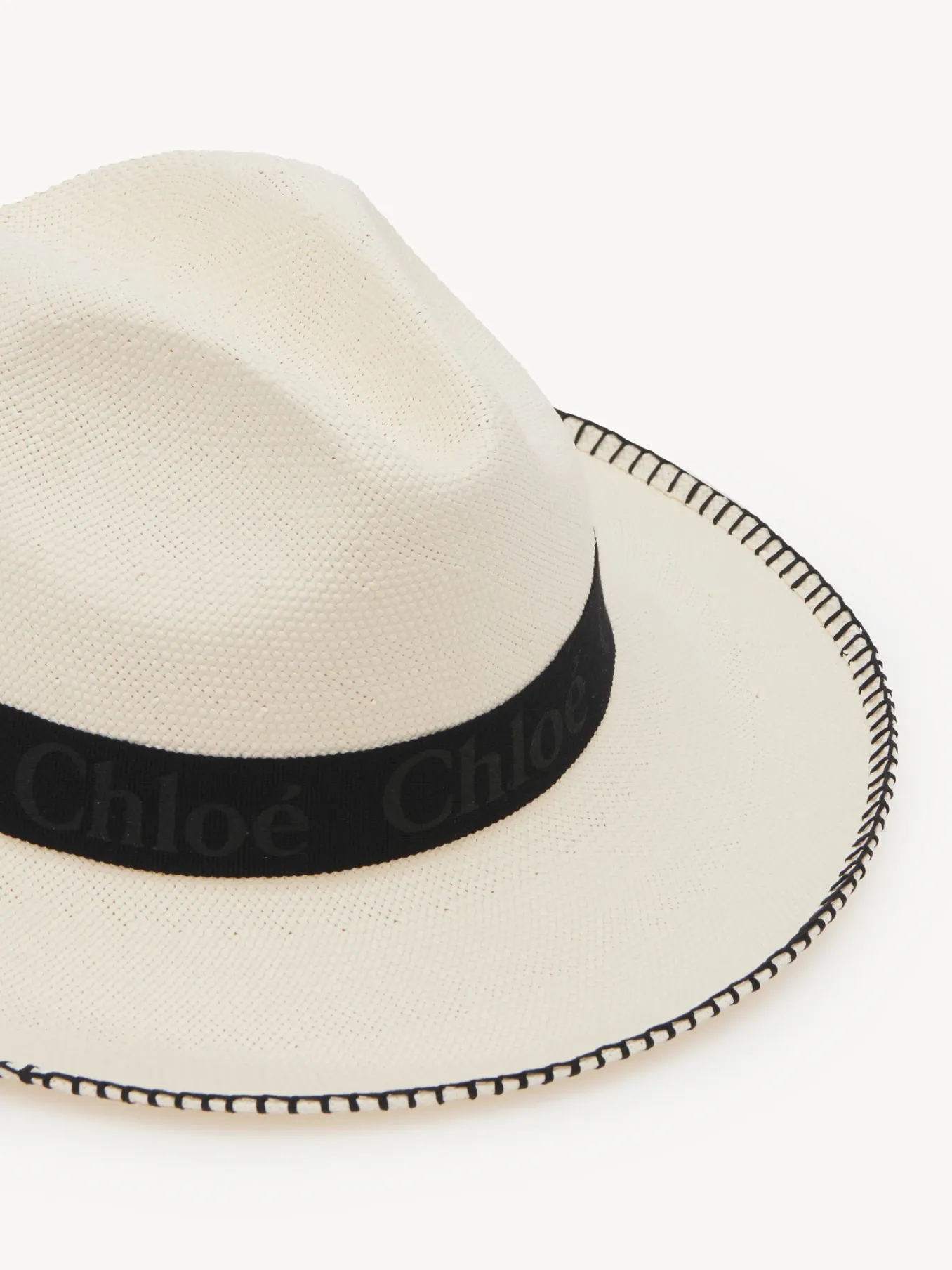Women Chloé Woody Panama Hat