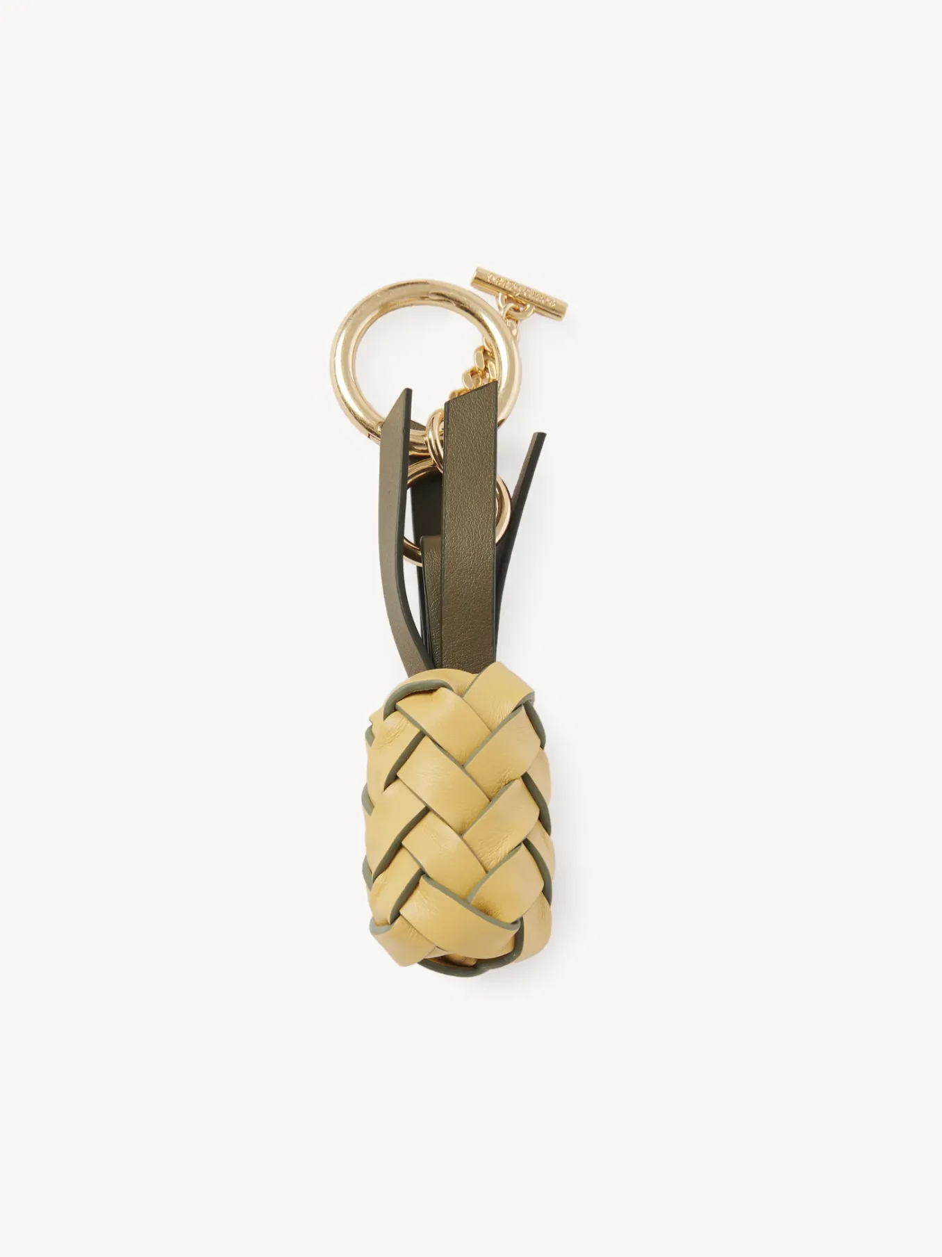 Women Chloé Woven Pineapple Key Ring